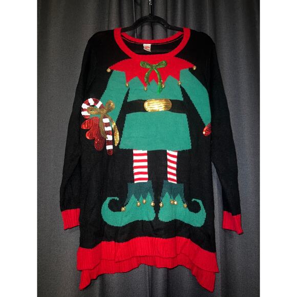 Ugly Christmas Sweater Xmas Size 2XL - Picture 1 of 3